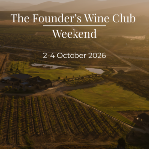 Founder's Wine Club Weekend at Lord's Wines, 2 to 4 October 2026