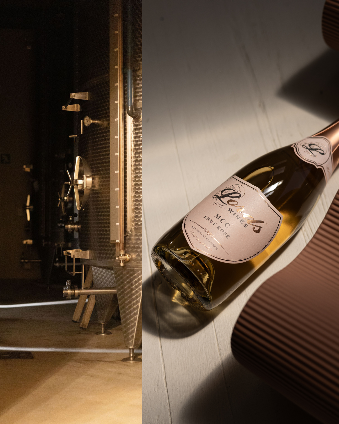 MCC Brut Rosé, welcome drink for the Founder's Wine Club Weekend