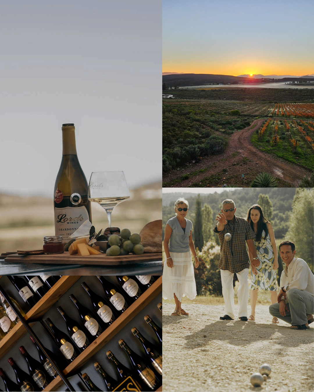 Lawn games and cheese boards, Founder's Wine Club Weekend